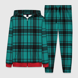 Женский костюм Checkered dark blue