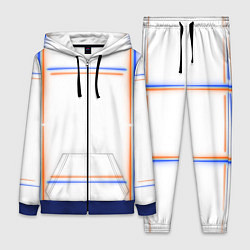Женский костюм Neon white orange blue
