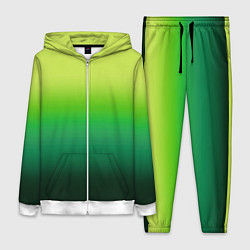 Женский костюм Градиент укропное зеленое омбре