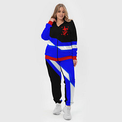 Женский 3D-костюм Doom sport geometry, цвет: 3D-красный — фото 2