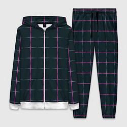 Женский костюм Color black stripes