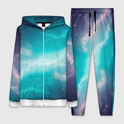 Женский 3D-костюм Галактическое сияние небес, цвет: 3D-белый