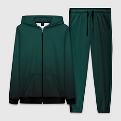Женский костюм Тёмный изумруд