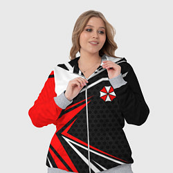 Женский 3D-костюм Umbrella - red uniform, цвет: 3D-меланж — фото 2