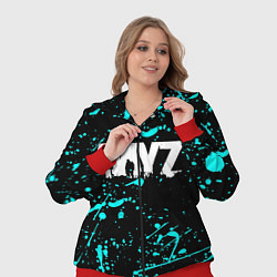 Женский 3D-костюм Dayz голубые краски, цвет: 3D-красный — фото 2