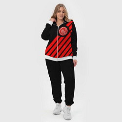 Женский 3D-костюм Ajax геометрия, цвет: 3D-белый — фото 2