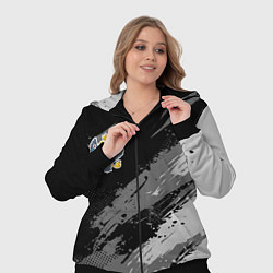 Женский 3D-костюм Российская империя - монохромный, цвет: 3D-черный — фото 2