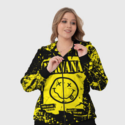 Женский 3D-костюм Nirvana smile 1987, цвет: 3D-черный — фото 2