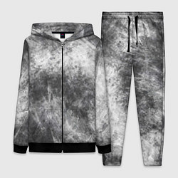 Женский 3D-костюм Абстракция - black and white metal scuffs, цвет: 3D-черный