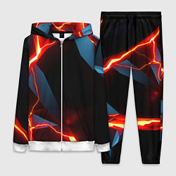 Женский 3D-костюм Tile breaking, цвет: 3D-белый