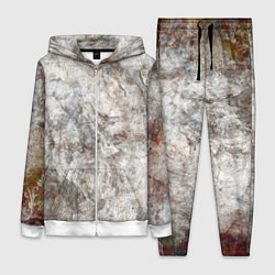 Женский 3D-костюм Абстракция - gray limestone, цвет: 3D-белый
