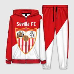 Женский 3D-костюм Sevilla FC, цвет: 3D-красный