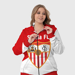 Женский 3D-костюм Sevilla FC, цвет: 3D-красный — фото 2