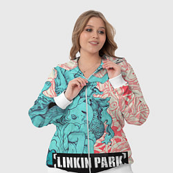 Женский 3D-костюм Linkin Park: Sky Girl, цвет: 3D-белый — фото 2