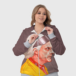 Женский 3D-костюм Доктор Браун, цвет: 3D-меланж — фото 2