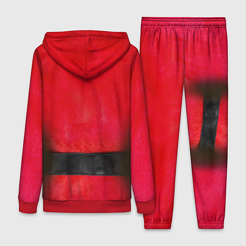 Женский костюм Дед мороз / 3D-Красный – фото 2