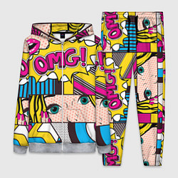 Женский костюм POP ART