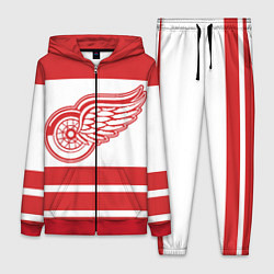 Женский 3D-костюм Detroit Red Wings, цвет: 3D-красный