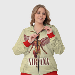Женский 3D-костюм Nirvana Angel, цвет: 3D-красный — фото 2