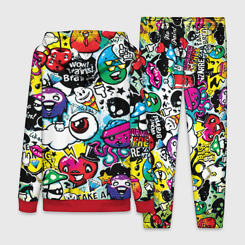 Женский костюм Bombing / 3D-Красный – фото 2