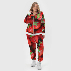 Женский 3D-костюм Клубничная, цвет: 3D-белый — фото 2