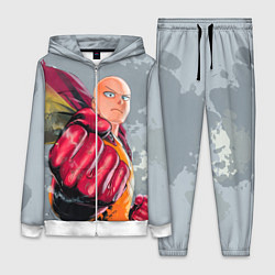 Женский 3D-костюм One Punch Man Fist, цвет: 3D-белый