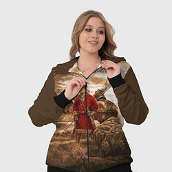 Женский 3D-костюм Русь священная, цвет: 3D-черный — фото 2