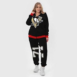 Женский 3D-костюм Pittsburgh Penguins: Malkin, цвет: 3D-красный — фото 2
