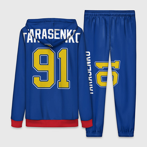 Женский костюм St Louis Blues: Tarasenko 91 / 3D-Красный – фото 2