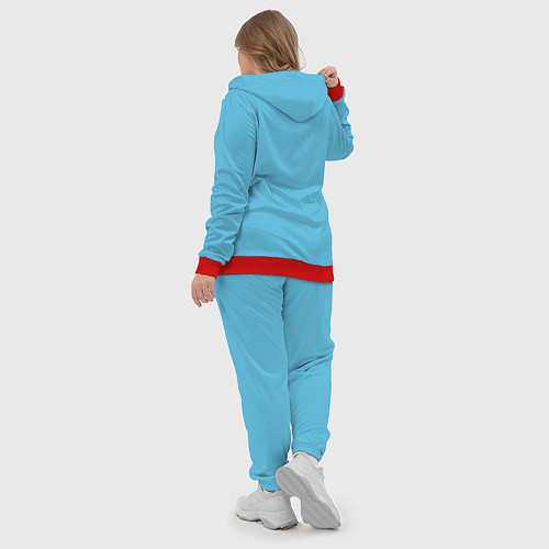 Женский костюм Minecraft Woodcutter / 3D-Красный – фото 5