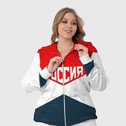 Женский 3D-костюм Форма России, цвет: 3D-белый — фото 2