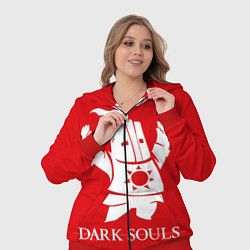 Женский 3D-костюм Dark Souls, цвет: 3D-красный — фото 2