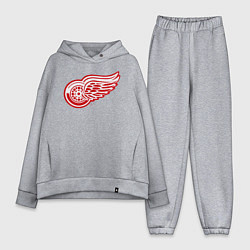 Женский костюм оверсайз Detroit Red Wings