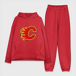 Женский костюм оверсайз Calgary Flames