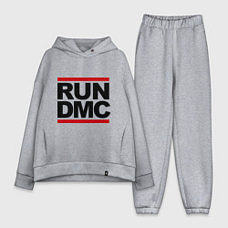 Женский костюм оверсайз Run DMC, цвет: меланж