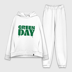 Женский костюм оверсайз Green Day цвета белый — фото 1