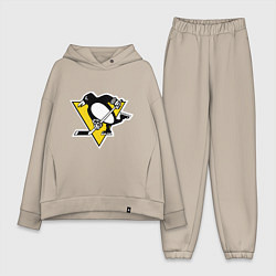 Женский костюм оверсайз Pittsburgh Penguins