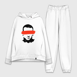 Женский костюм оверсайз Chester Creative, цвет: белый
