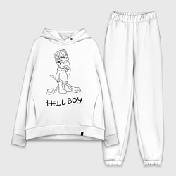 Женский костюм оверсайз Bart: Hell Boy, цвет: белый