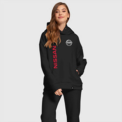 Женский костюм оверсайз Nissan Style, цвет: черный — фото 2