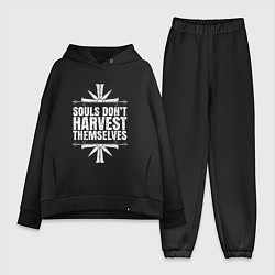 Женский костюм оверсайз Harvest Themselves, цвет: черный