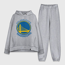 Женский костюм оверсайз Golden state Warriors