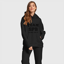 Женский костюм оверсайз Team SPB est. 1703, цвет: черный — фото 2