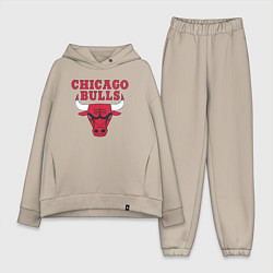 Женский костюм оверсайз CHICAGO BULLS