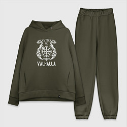 Женский костюм оверсайз Valhalla, цвет: хаки