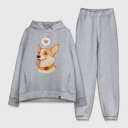 Женский костюм оверсайз КОРГИ