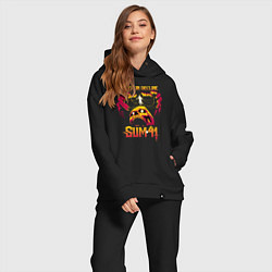 Женский костюм оверсайз Sum 41 Order In Decline, цвет: черный — фото 2