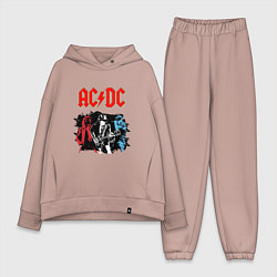 Женский костюм оверсайз ACDC