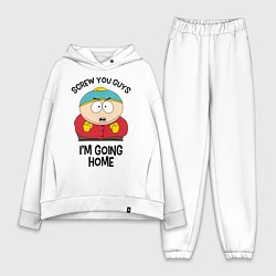 Женский костюм оверсайз South Park, Эрик Картман, цвет: белый