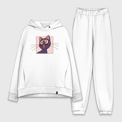 Женский костюм оверсайз Luna, Sailor Moon, цвет: белый